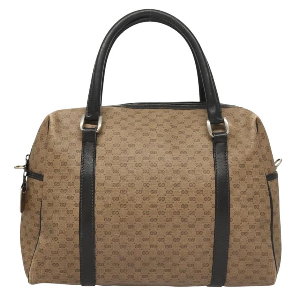 Gucci Tan and Black Travel Bag - Picture 2 of 16
